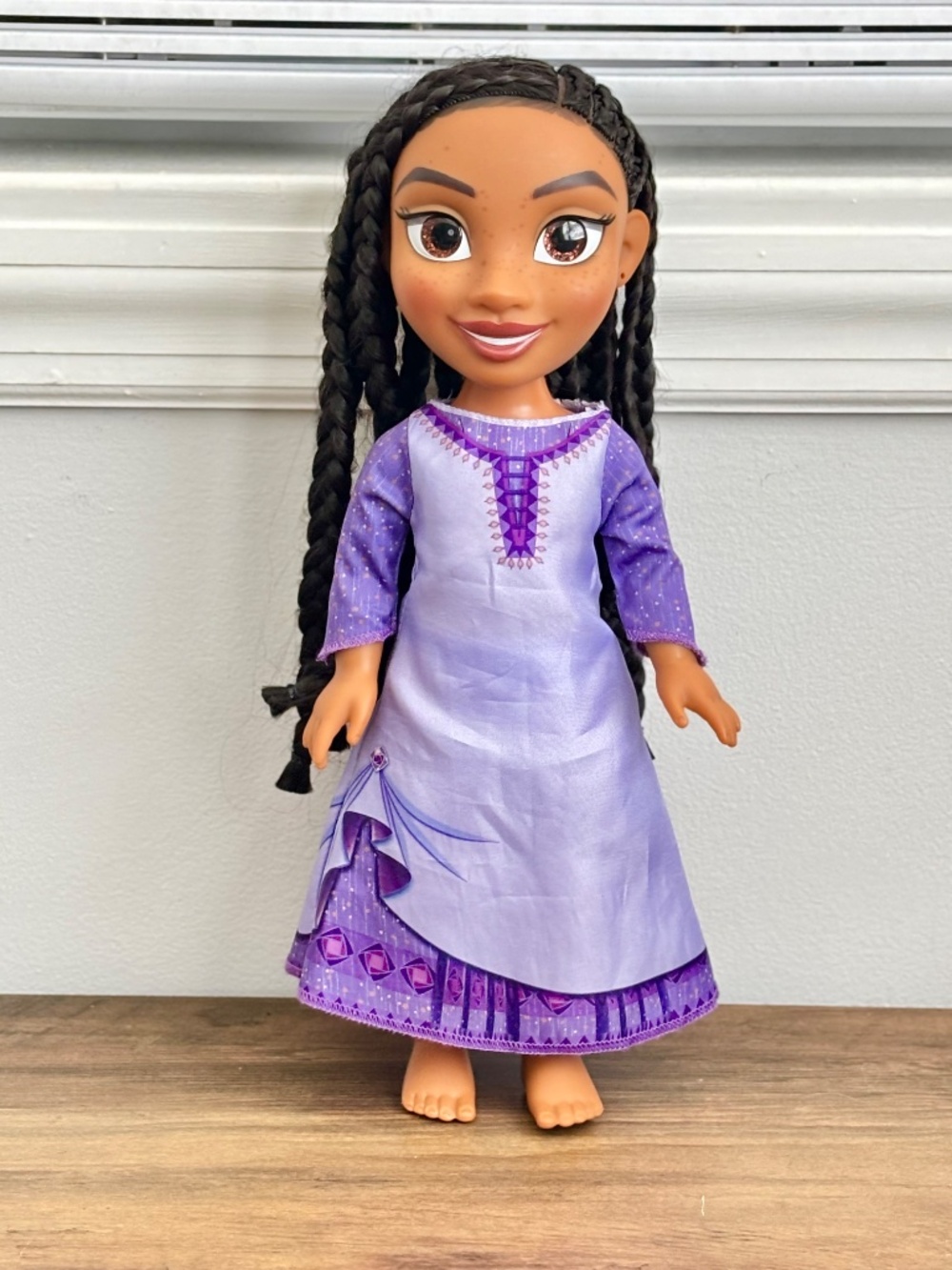 Disney Wish Asha 13” Doll Toy Princess SINGING This Wish Talking Figure WORKS